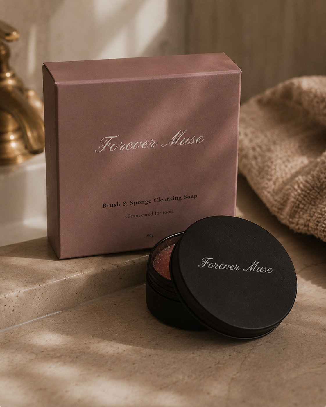The Brush & Sponge Cleansing Soap